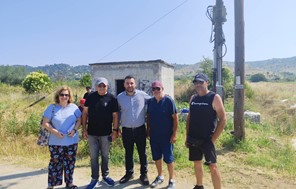 Παραδίδεται αρδευτικό έργο στους αγρότες της Βασιλικής 
